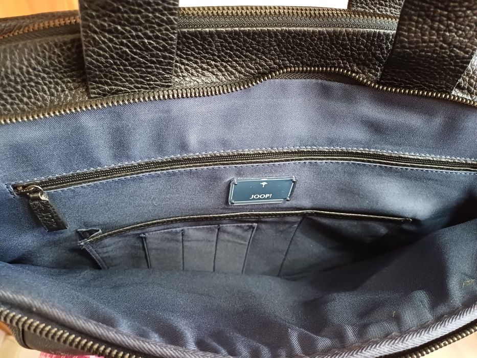 Geantă de piele pentru laptop joop originală