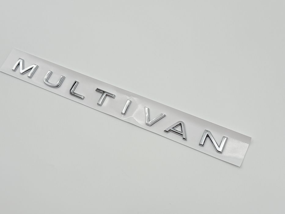 Emblema Compatibila VW Multivan crom spate