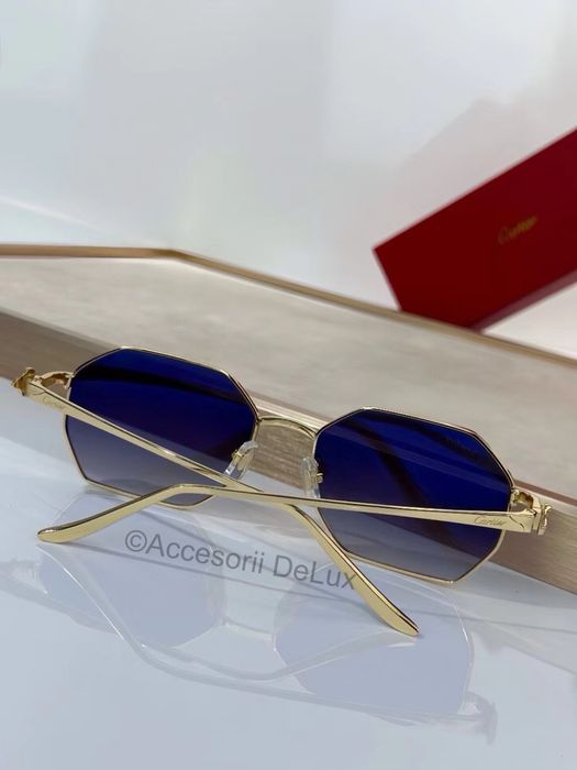 Ochelari de Soare Cartier CT0812S Panthere de Cartier  Photocrimic Lens Noi Full Box  [Verificare Colet] Gold