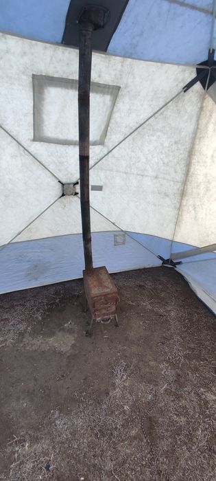 Продам печку в палатку.