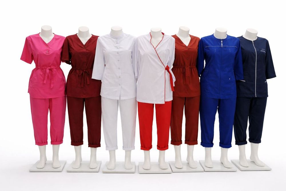 Медицинский халат костюм Tibbiy xalat kostyum