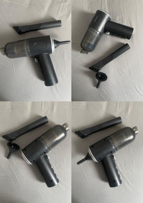 Aspirator 2-în-1 (aspirator + turbosuflantă), negru, semi-defect