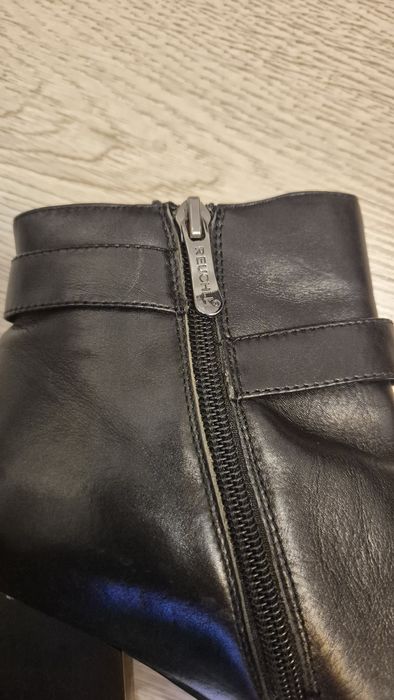 Ботильоны демисезонные кожаные