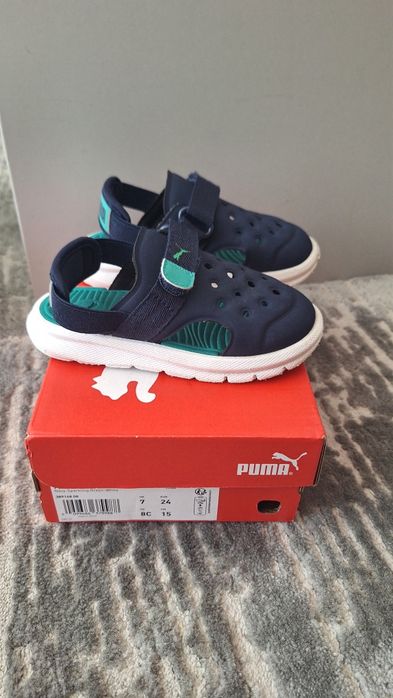 Adidasi sandale slapi adidas/puma next marimea 25.5- 15cm