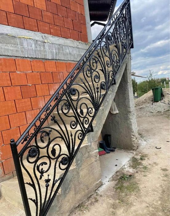 Balustrada din fier forjat