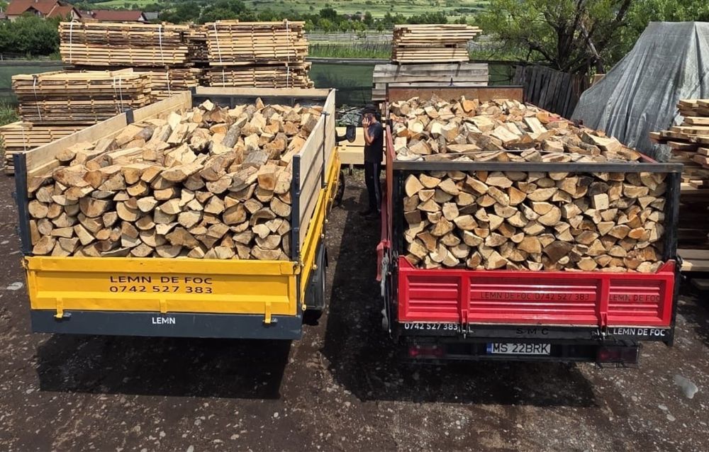 Lemne-lemn de foc esenta tare gata taiat si crapat