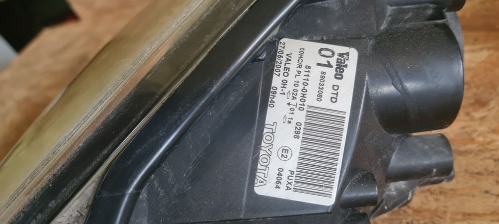 Far / faruri toyota Aygo 2005 - 2014