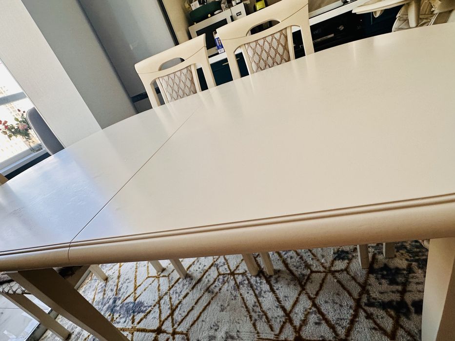 Обеденная группа стол и стулья 4шт