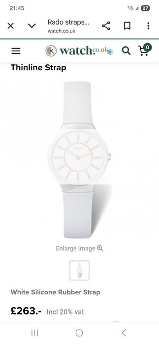 Curea Silicon Rado True Thinline