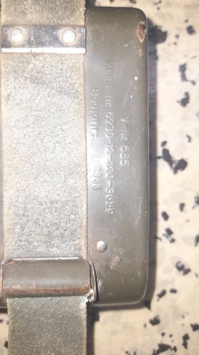 Старо военно фенерче VARTA