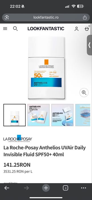 Ofertă Protectii Solare La Roche Posay