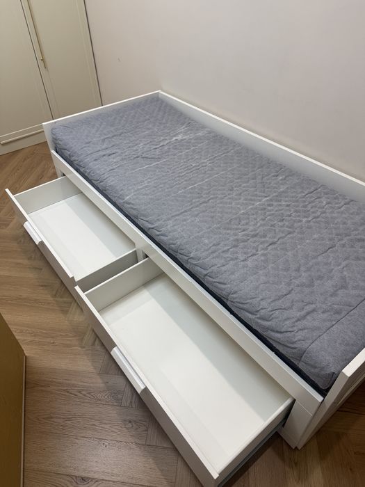 Кровать Икеа Бримнэс 80х200