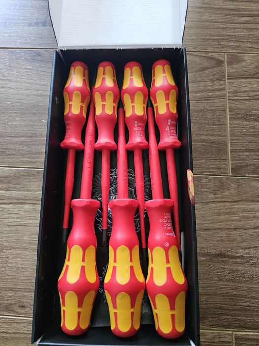 Set 7 surubelnite WERA 160 ISS/7 Kraftform Plus