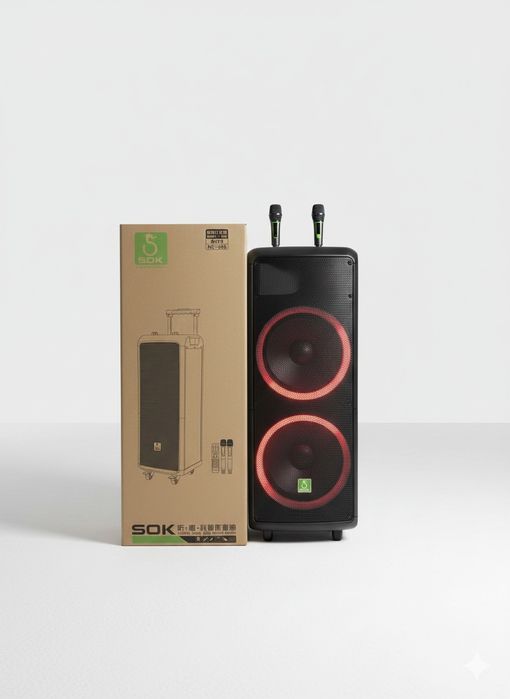 SOK 808 калонка 3200watt karaoke