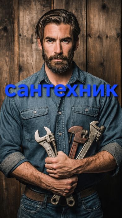 Сантехник, стаж 20 лет.