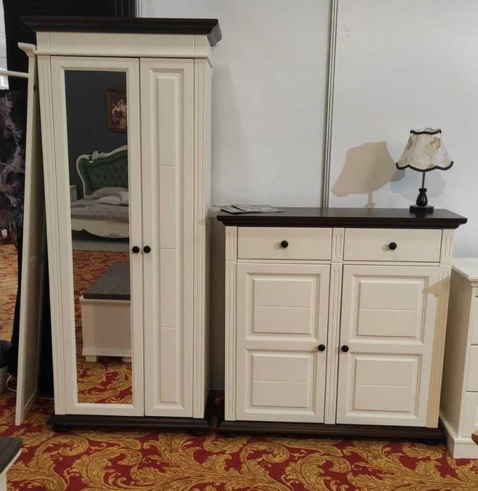 Comoda pentru pantofi din lemn masiv Verona