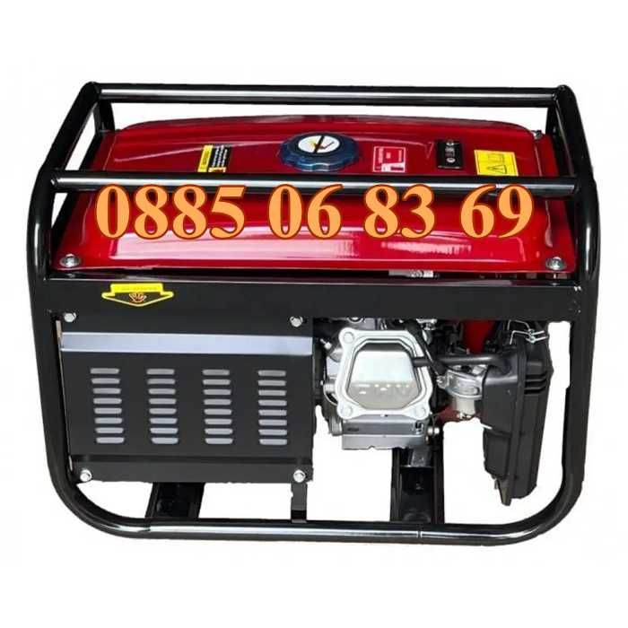 Генератор на газ, бензин и метан, четиритактов генератор за ток 3,5 kW