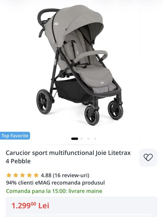 Vand carucior sport Joie