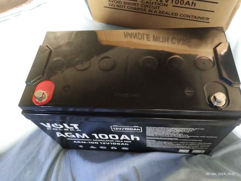 Acumulator/ Baterie UPS, Invertor, centrale -Volt Polska AGM 12V 100Ah