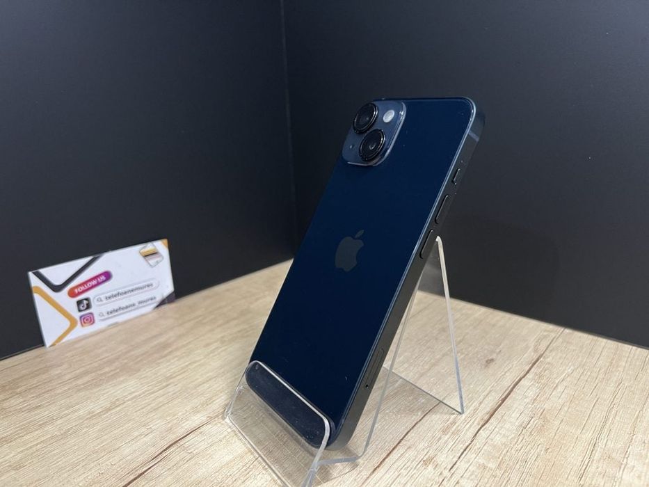 iPhone 14 128Gb Midnight Second-Hand 3 ani garanție, Telefoane Mures