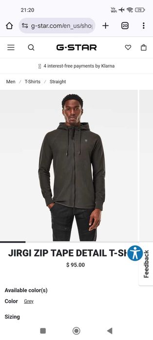 G-STAR hanorac barbati marime S