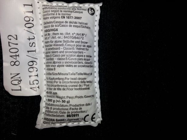 перфектни ски каски HUDORA, САRЕRА  размери 48-51 очила Uvex 01