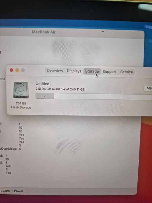 Macbook Air 13 M1 16/256gb 238 cicluri Amanet Lazar Crangasi 40623