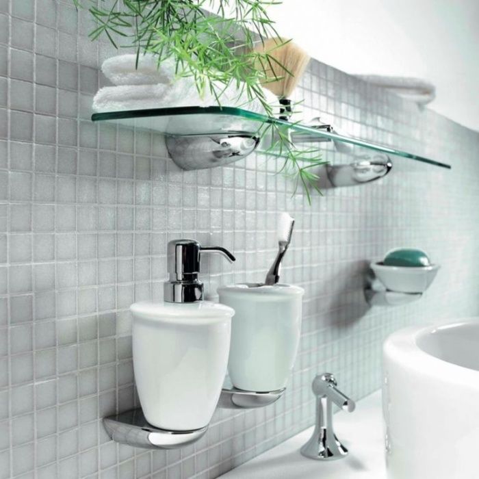 Установка кранштейны для полок и телевизора+корнизы,зеркала