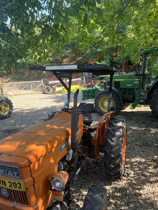 Fiat 450 DT 4x4 , plug 4 cormane si prasitoare romaneasca