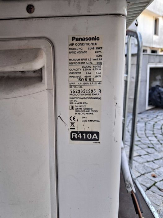 Продавам климатик Panasonic Inverter. Всичко работи!