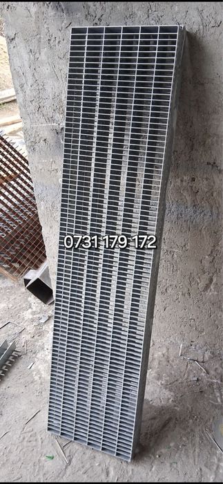 trepte zincate metalice