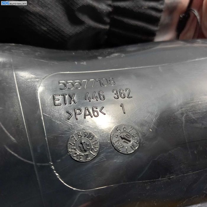 Tubulatura Tub Furtun Teava Conducta Aer Admisie Opel Astra J 1.7 CDTI 2009 - 2015 Cod 55577108 2477922 [2258]