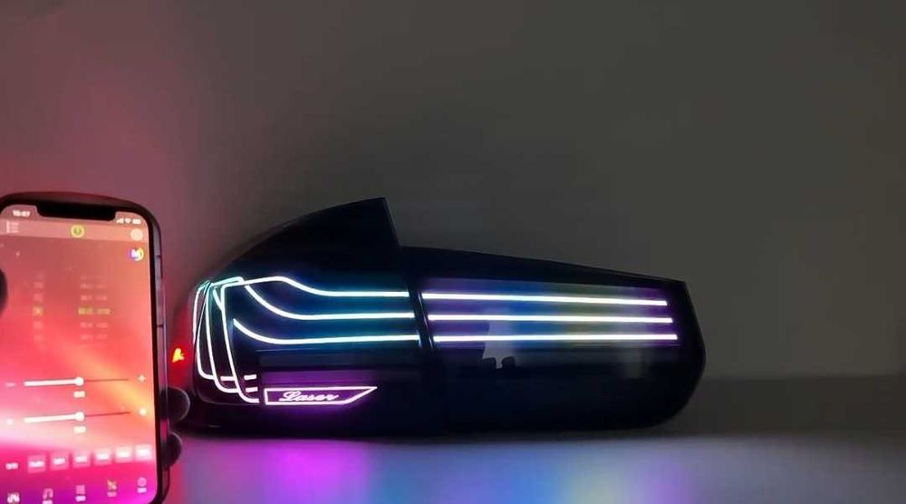 BMW 3 серия F30 F80 RGB LED стопове 2011-2018 г.