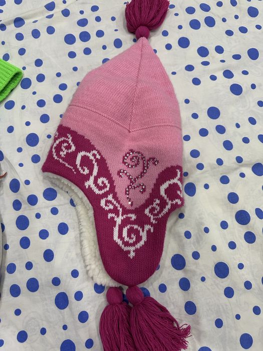 Шапка для девучек 2-3 годика