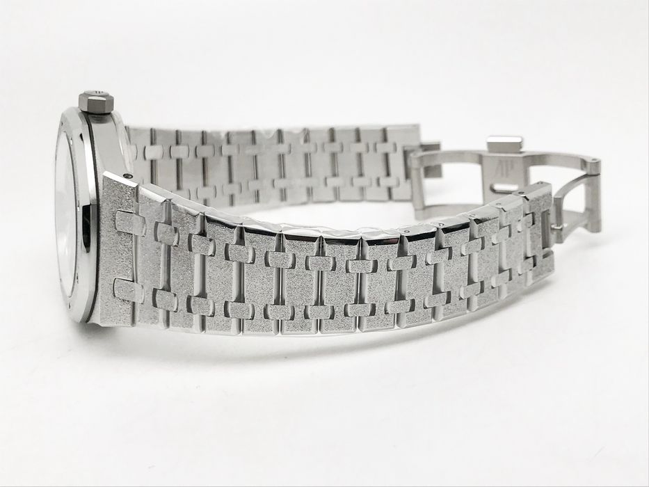 Audemars Piguet Royal Oak 15410 41mm Frosted Blue - Автоматичен - QC снимки