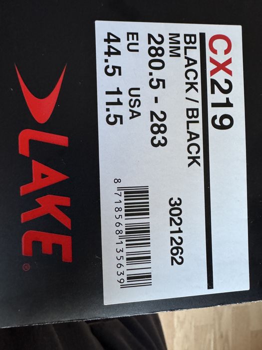 Pantofi ciclism carbon sosea Lake 44.5 noi