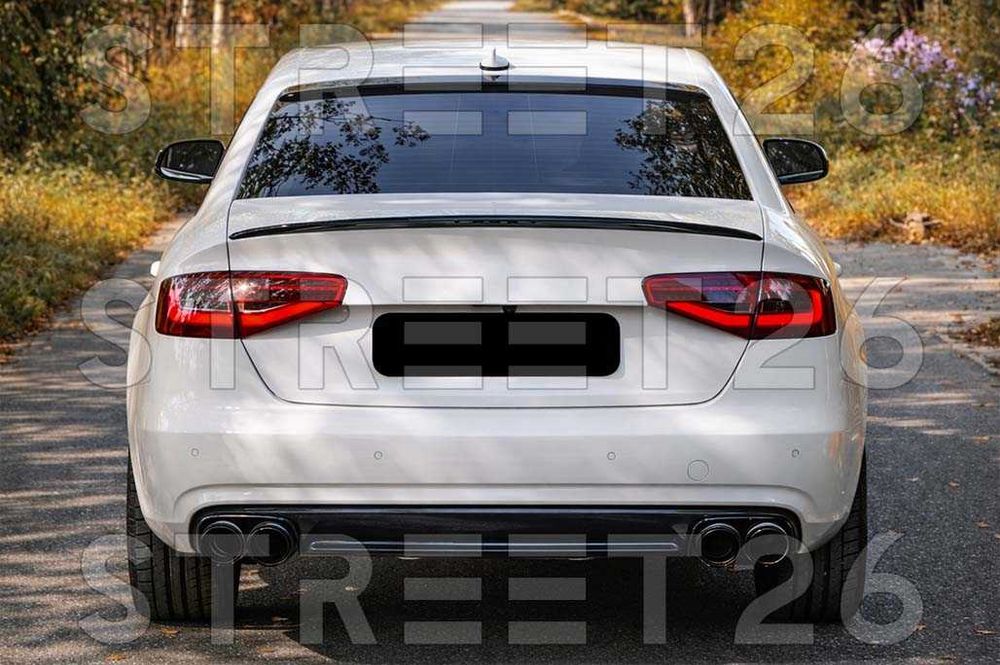 Eleron Portbagaj Audi A4 B8 Sedan (08-15) Negru Lucios V2