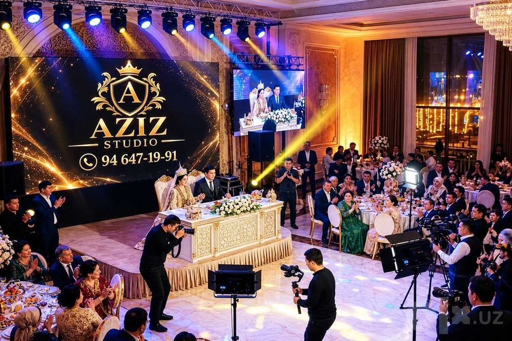 AZIZ STUDIO - To'ylar uchun professional video va foto xizmatlari!