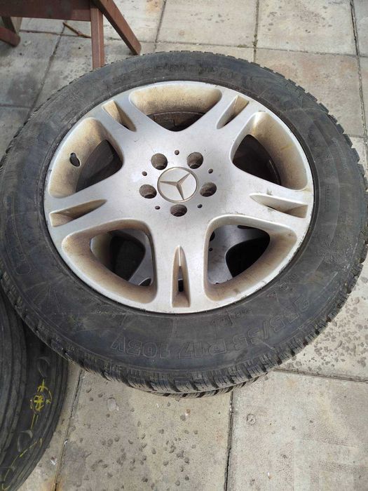Летни и зимни гуми с джанти за Mercedes 17цола