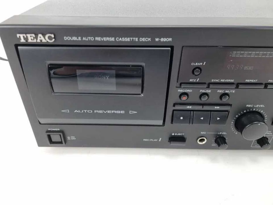 Casetofon deck Teac W890R dublu recorder