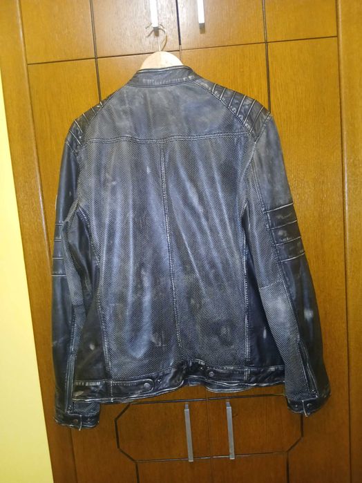 Milestone оригинално мъжко  кожено яке