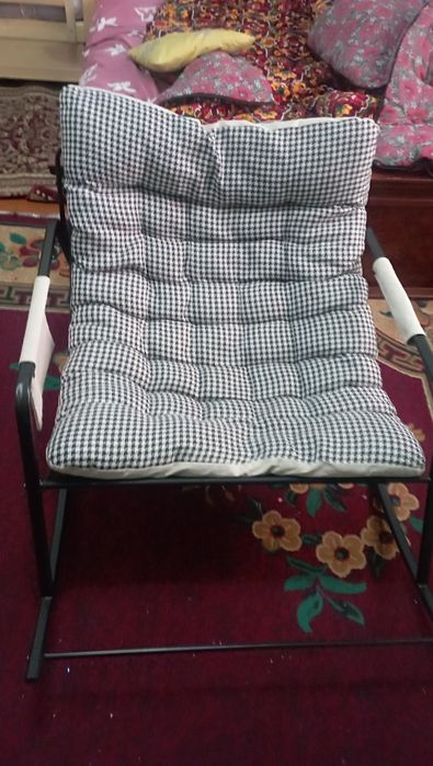 Kreslo kachelya temirli