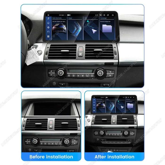 Vand Navigatie BMW X5 X6 E70 E71 CCC Carplay Android 2GB RAM/ 32 GB !