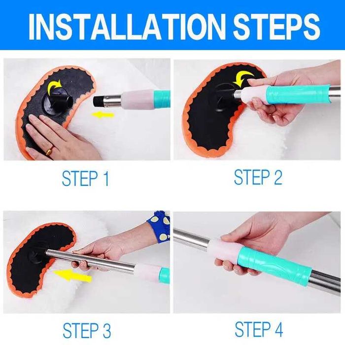 Четка за автомивка с телескопична дръжка до 120см, без драскотини