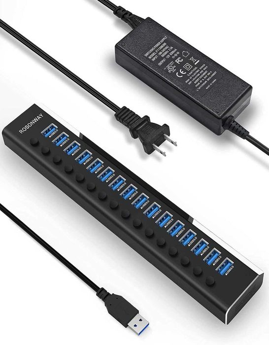 Продам USB-хаб  Rosonway 16 портов USB 3.0