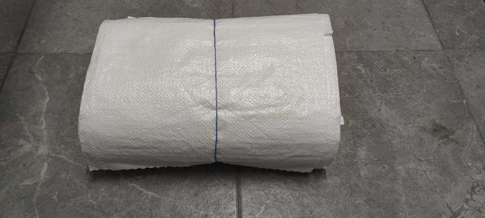Promotie! Set 50 de saci din rafie albi, 35 x 80 cm