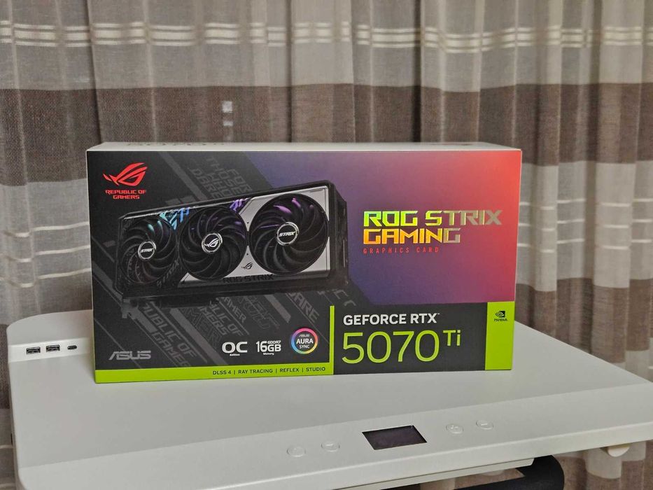 Нова Видео карта ASUS ROG STRIX RTX 5070 TI OC 16GB GDDR7