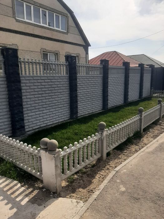 3D забор  Евро заборы под ключ Тараз