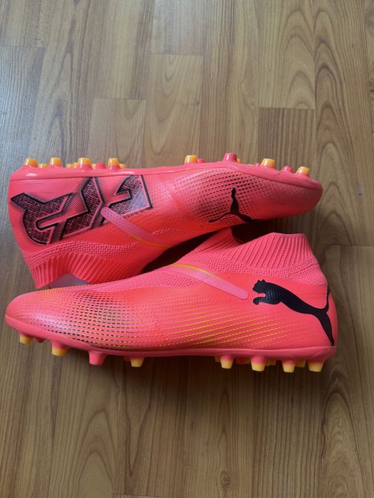 Puma Adidași de Fotbal Future 7 Match Fără Șireturi Mg 'Roz'