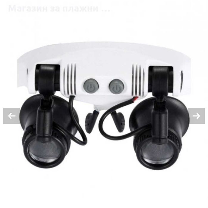 Бинокулярни увеличителни очила с 4 по 2лещи